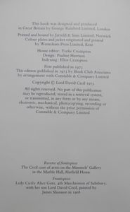 The Cecils of Hatfield House