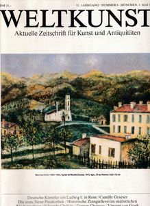 Weltkunst 51. Jahrgang - Nummer 9 / 1. Mai 1981