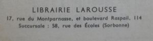 Librairie Larousse