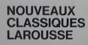 Nouveaux Classiques Larousse
