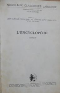 l'encyclopédie