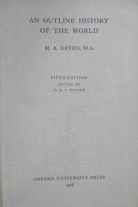 An Outline History of the World