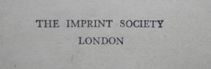 The Imprint Society