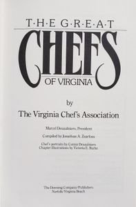 The Great Chefs Of Virginia