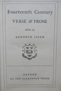 Fourteenth Century Verse and Prose