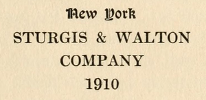 Sturgis & Walton Company