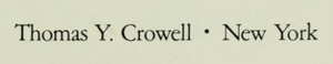 Thomas Y. Crowell