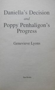 Daniella's Decision and Poppy Penhaligon's Progress