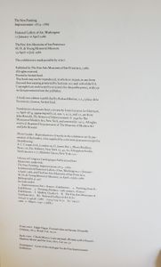 The New Painting: Impressionism 1874-1886