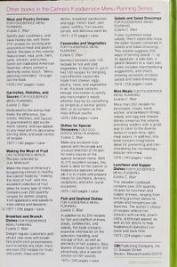 Quick-to-Fix Desserts for Foodservice Menu Planning
