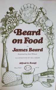 Beard on Food