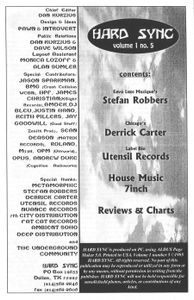 Hard Sync (electronic music magazine) volume 1 no. 5