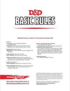 D&D Basic Rules
