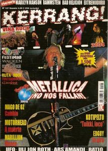 Kerrang! nº 127 Junio 2004