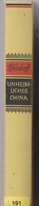 Unheimliches China: Ein Reisebericht