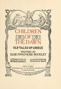 Children of the Dawn: Old Tales of Greece