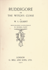Ruddigore; or, The Witch's Curse