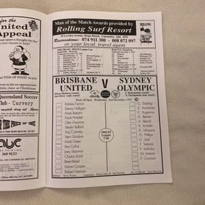 Brisbane United Club News