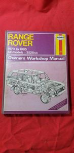 Range Rover 1970 to 1980 All Models □ 3528 cc