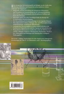Geschichte der Biologie - Theorien, Methoden, Institutionen, Kurzbiographien