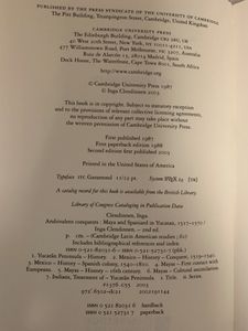 Ambivalent Conquests: Maya and Spaniard in Yucatan, 1517-1580