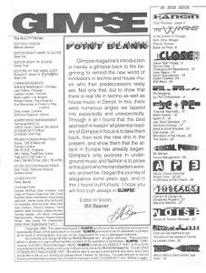 Glimpse Magazine February 1992 (Premier Issue)