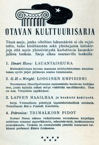 Otavan Kulttuurisarja