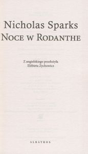 Noce w Rodanthe
