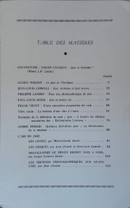 Les Cahiers du Jazz #10