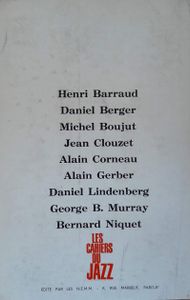 Les Cahiers du Jazz #14