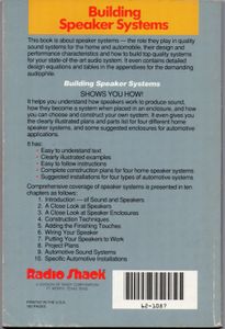Building Speaker Systems