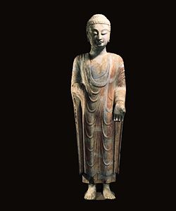 Die Rückkehr des Buddha: Chinesische Skulpturen des 6. Jahrhunderts, Der Tempelfund von Qingzhou
