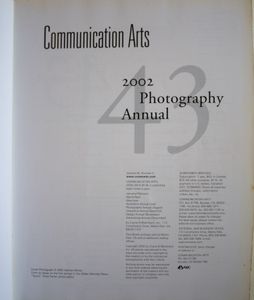 Communication Arts: 2002 Photography Annual