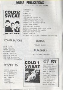 Cold Sweat 2