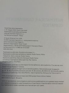 Grandi idee della matematica - n. 37 - Matematica e cambiamento climatico