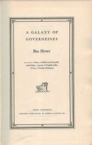 A Galaxy of Governesses