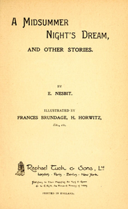 A Midsummer Night's Dream, and Other Stories