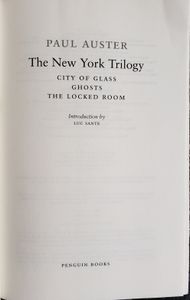 The New York Trilogy