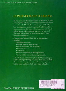 North American Folklore: Contemporary Folklore
