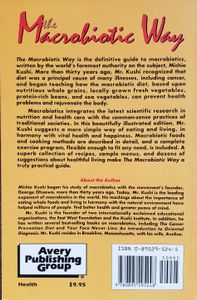 The Macrobiotic Way:The Complete Diet & Exercise Book