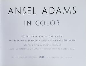 Ansel Adams In Color