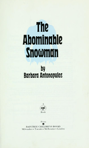 The Abominable Snowman