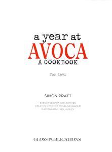 A Year at Avoca: A Cookbook