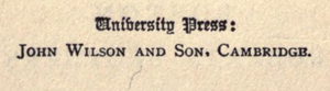 John Wilson and Son