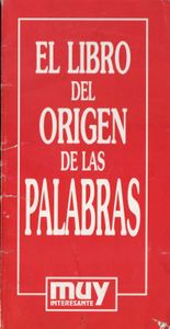 El Libro del Origen de las Palabras