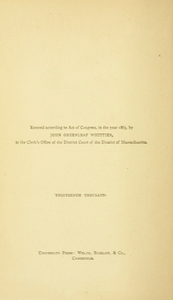Snow-Bound: A Winter Idyl