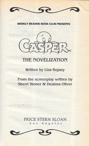 Casper: Junior Novelization