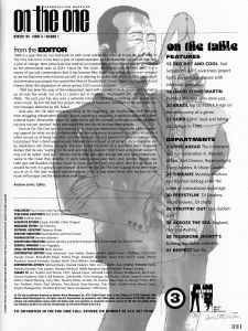 On The One (Volume 1 Issue 3) Winter 94