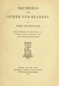 Squirrels and Other Fur-bearers, School Edition