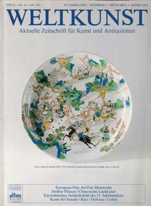 Weltkunst 59. Jahrgang - Nummer 05 / 1. März 1989